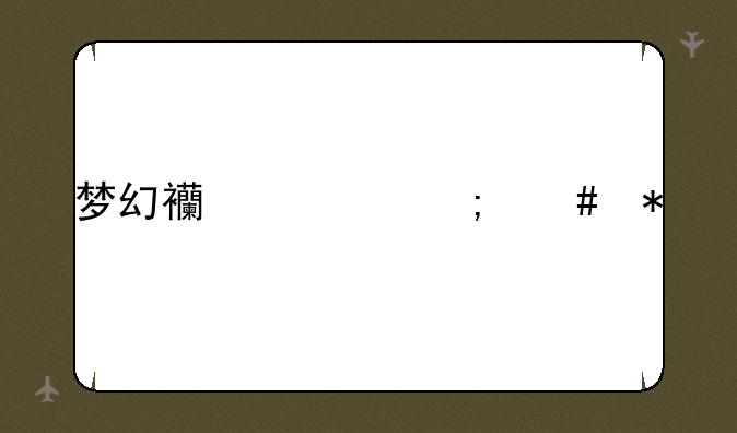梦幻西游怎么加点