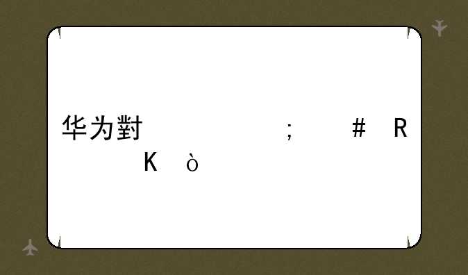 华为小冰怎么唤醒？