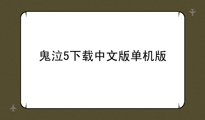 鬼泣5下载中文版单机版